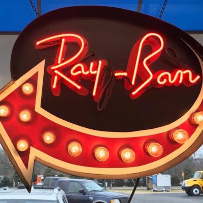 Neon Ray-Ban Sign